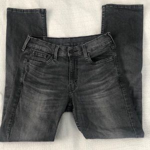 Levi’s 514 Men’s Charcoal Jeans - Sz 29W/ 30L